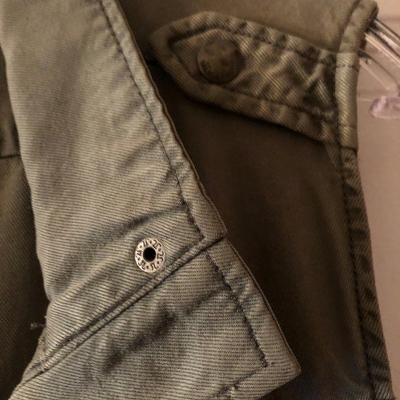 Max Jeans Military Sleeveless Vest Jacket, Size Small - Picture 8 of 13